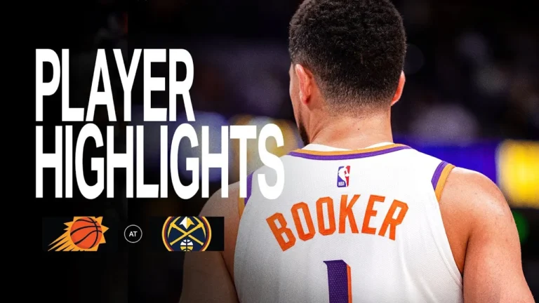 Devin Booker scores 31 points for the Phoenix Suns against the Denver Nuggets 10-25-25