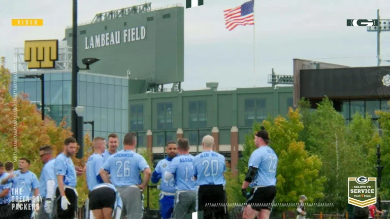 Packers host Salute to Service flag football tournament