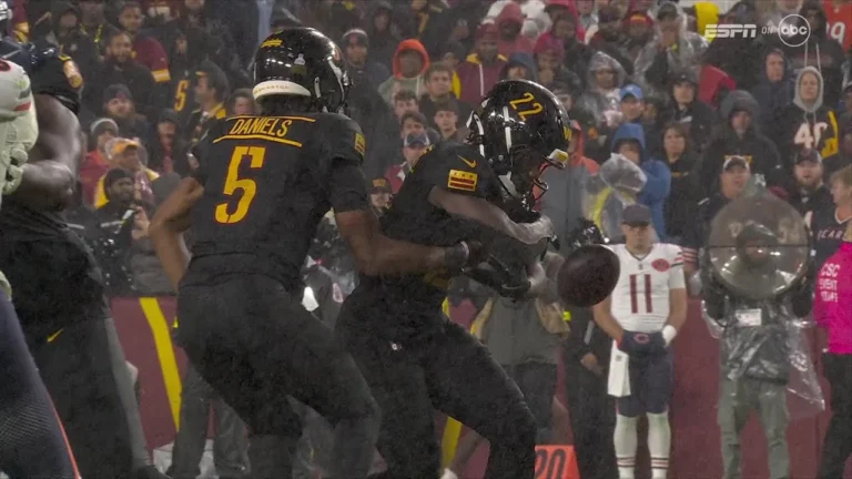Weather takes control in DC with fumble at crucial moment