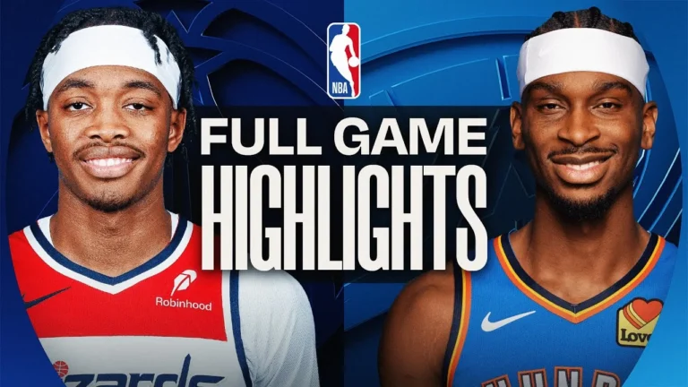 WIZARDS at THUNDER FULL GAME HIGHLIGHTS October 30, 2025