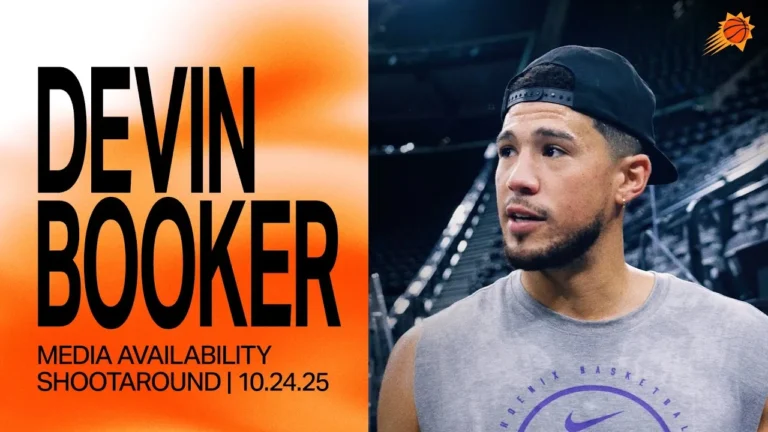 Devin Booker Shootaround Media Availability Phoenix Suns 10-24-25