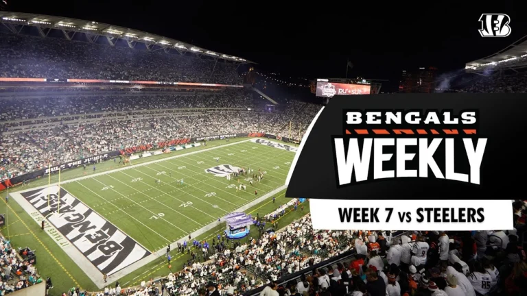 2025 Week 7 Cincinnati vs Pittsburgh Steelers Bengals Weekly