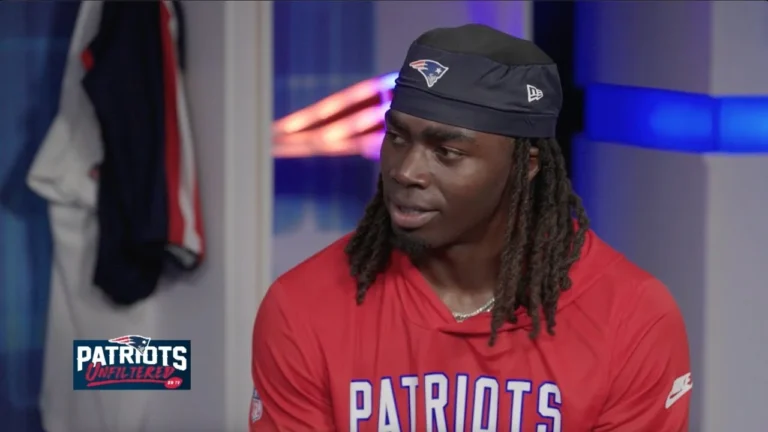 Rhamondre Stevenson Discusses Overcoming the Loss of His Father & the Team’s Support Patriots