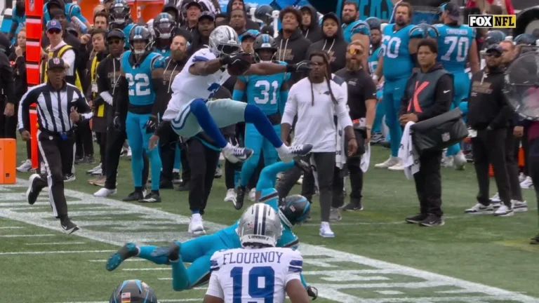 Pickens is a MAD MAN! WR caps 31-yard pickup with hurdle