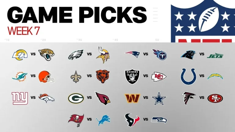 Week 7 Game Picks! GameDay Preview