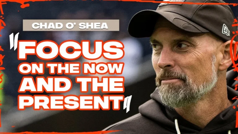 Chad OShea Press Conference: Focus on the now and the present