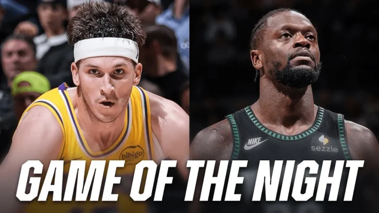 LAKERS at TIMBERWOLVES GAME OF THE NIGHT October 29, 2025