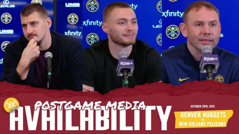 Full Denver Nuggets Postgame Media vs. NOP