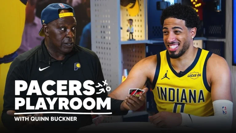 Tyrese Haliburton Talks Life, Teammates & Season with Quinn Buckner in the Pacers Playroom