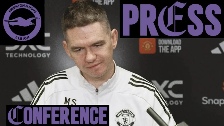 Marc Skinner Pre-Brighton Press Conference