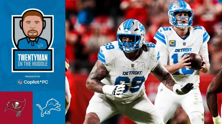 Lions vs. Buccaneers Week 7 preview Twentyman in the Huddle