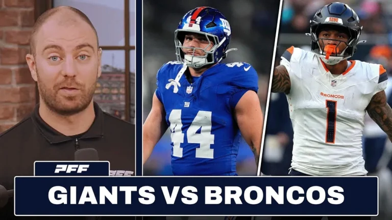 New York Giants vs. Denver Broncos Preview & Prediction PFF