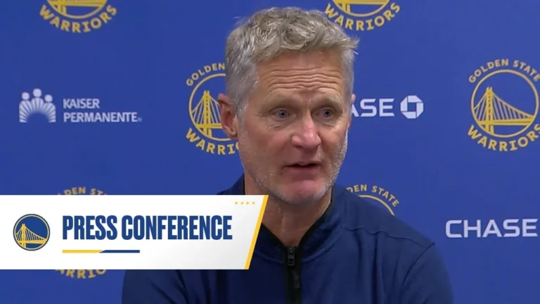 Steve Kerr Recaps Warriors Loss at Bucks Oct. 30, 2025