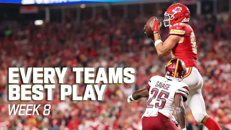 Every Teams’ Best Play of Week 8 2025 NFL Season