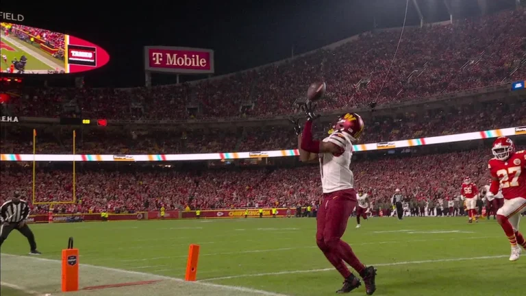 Scary Terry Returns! WR scores just before halftime