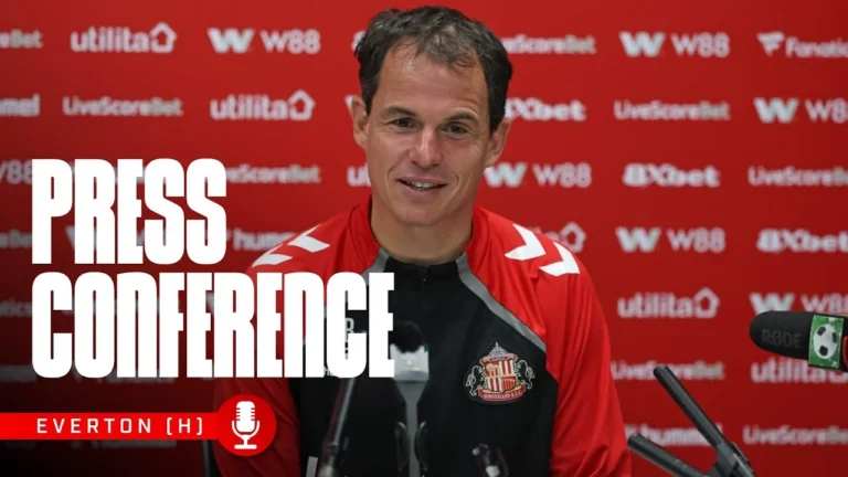Sunderland AFC vs Everton Régis Le Bris’ Premier League press conference