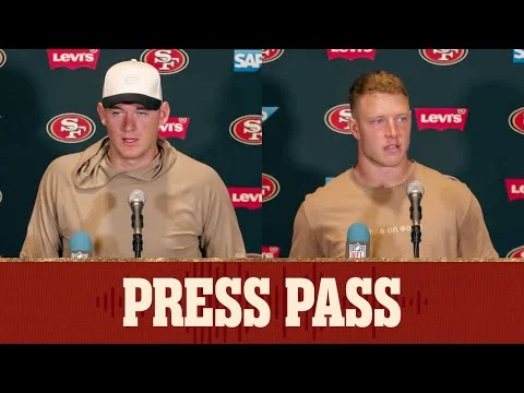 Jones, McCaffrey Focus on Growth After Loss in Week 6 49ers