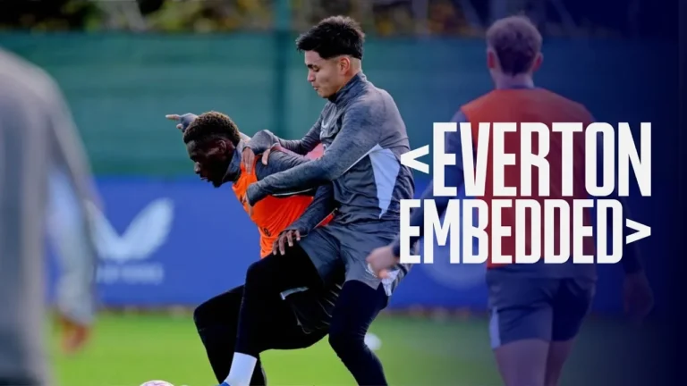 Inside the boot room as Toffees train for Spurs! EVERTON EMBEDDED