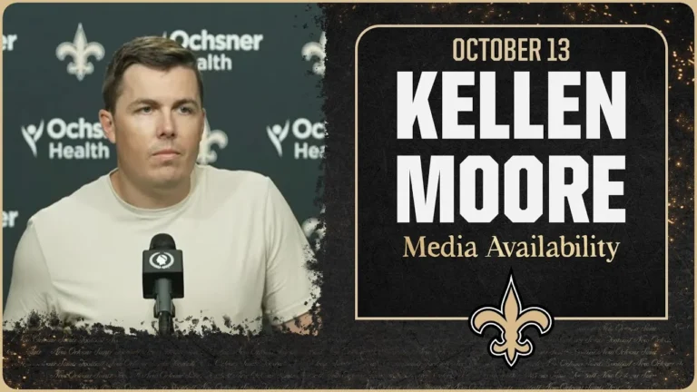 Kellen Moore recaps loss vs. Patriots New Orleans Saints
