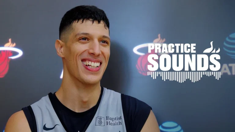 Simone Fontecchio, Jaime Jaquez Jr., Erik Spoelstra Practice Interviews October 27, 2025