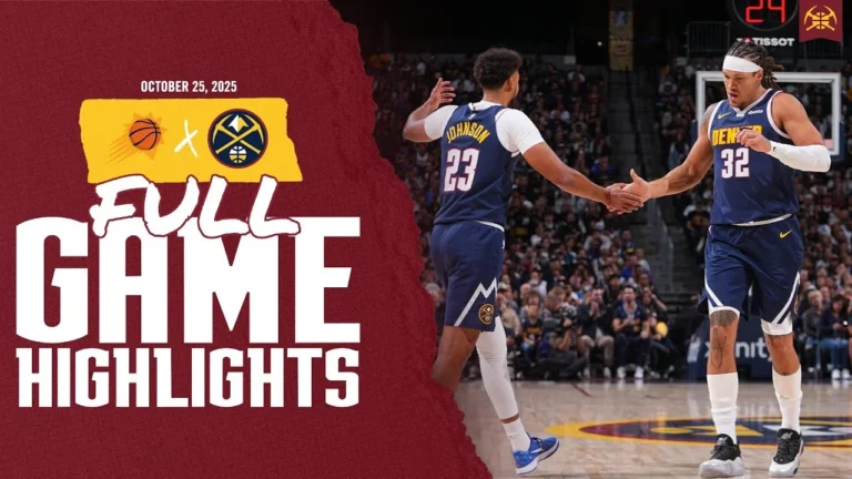 Denver Nuggets vs. Phoenix Suns Full Game Highlights