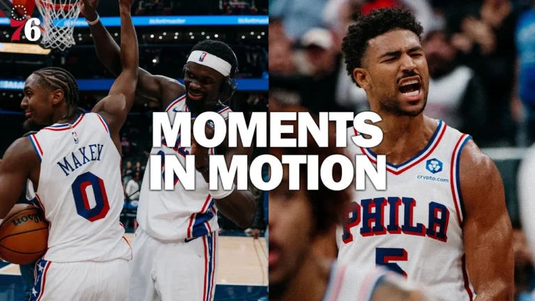 Moments in Motion: Sixers vs. Wizards 10.28.25