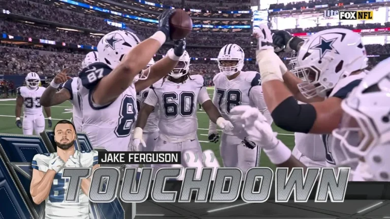 How bout them Cowboys! Dallas roars downfield for TD before half