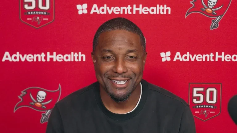 Bryan McClendon on WR Tez Johnson’s Ability to Make Plays Press Conference Tampa Bay Buccaneers