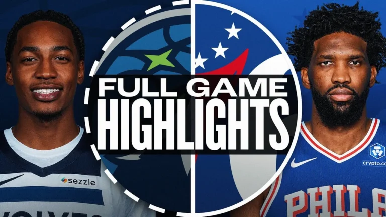 TIMBERWOLVES at 76ERS FULL GAME HIGHLIGHTS October 17, 2025