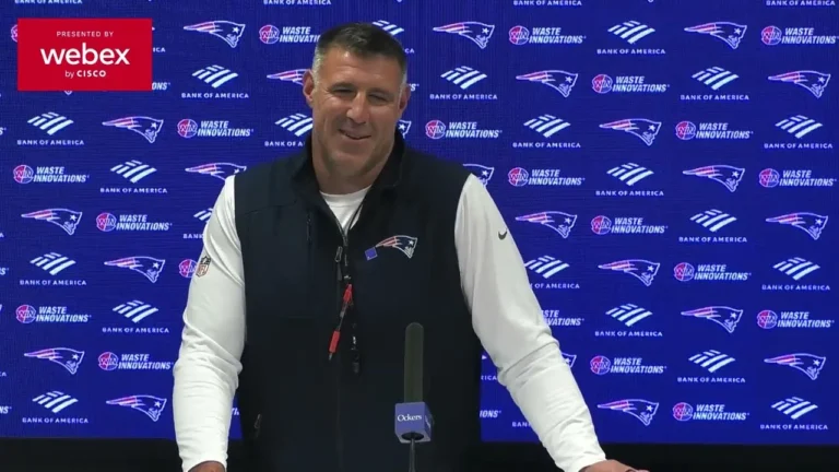Mike Vrabel: We Have to do a Better Job at Affecting the Quarterback. Patriots Press Conference