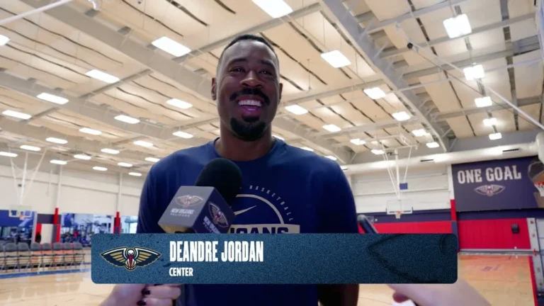 DeAndre Jordan on signing with Pelicans Pelicans-Spurs Shootaround 10 24 25