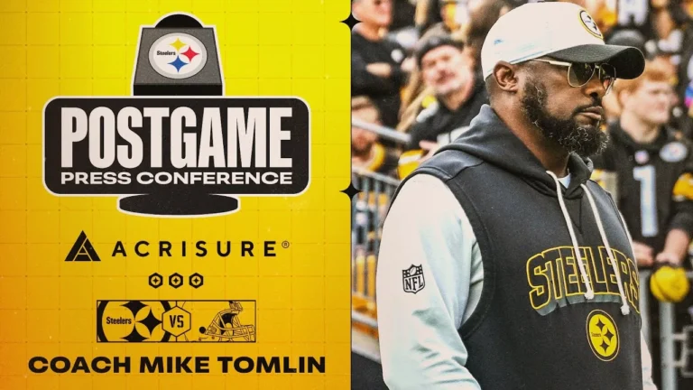 Coach Mike Tomlin Postgame Press Conference (Week 6 vs Cleveland Browns) Pittsburgh Steelers