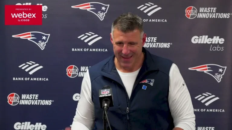 Mike Vrabel: We Will Continue to Play Aggressive. Patriots Press Conference