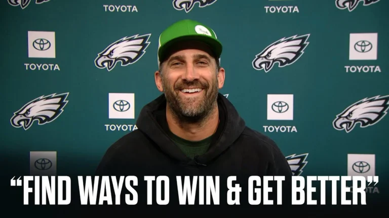 Nick Sirianni Reflects on Eagles Week 7 Victory