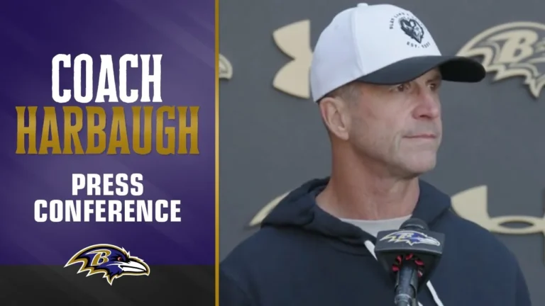 John Harbaugh Announces QB Lamar Jackson Full Participant Baltimore Ravens