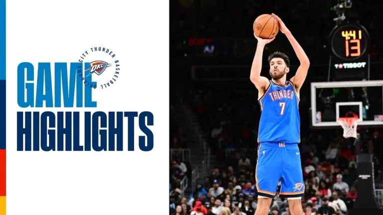 OKC Thunder at Atlanta Hawks Game Highlights October 25, 2025