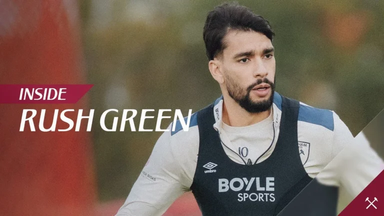OH MAXI!! Shooting Drills in Training Get Competitive Inside Rush Green
