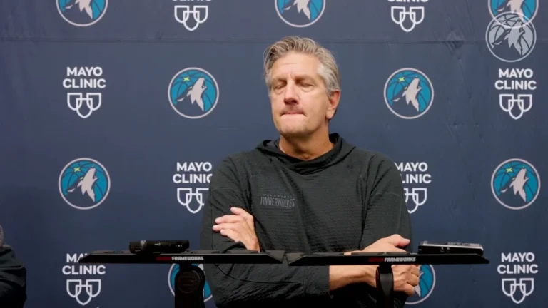 TJ Looks Really Comfortable. Chris Finch Training Camp Sound 10.14.25