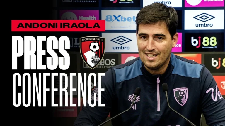Iraola on Nottingham Forest changes and Cherries excellent start Premier League Press Conference