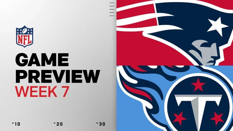 New England Patriots vs Tennessee Titans Week 7 Game Preview