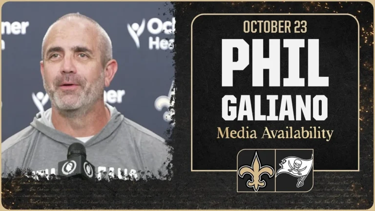 Phil Galiano talks Blake Grupe, Kickoff Strategy New Orleans Saints