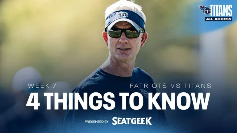 Titans Come Back Home After 3 Week Road Trip 4 Things to Know
