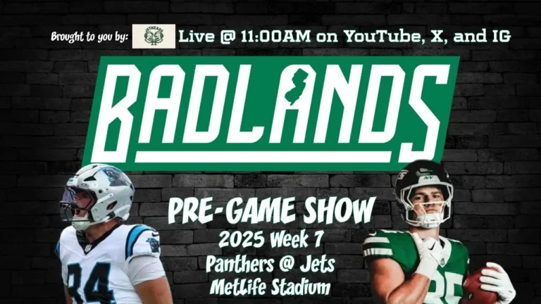 Panthers Jets: Week 7 JetHeads Pregame Show