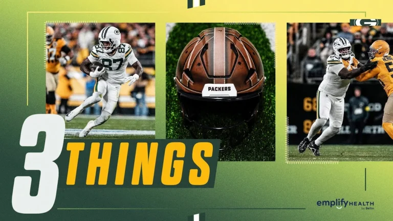 Three Things: Classic helmets, Romeo Doubs, and blocking & tackling