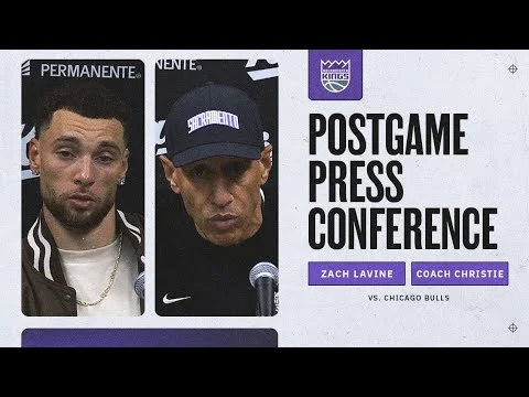 Coach Christie & Zach LaVine Postgame Interviews 10.29.25