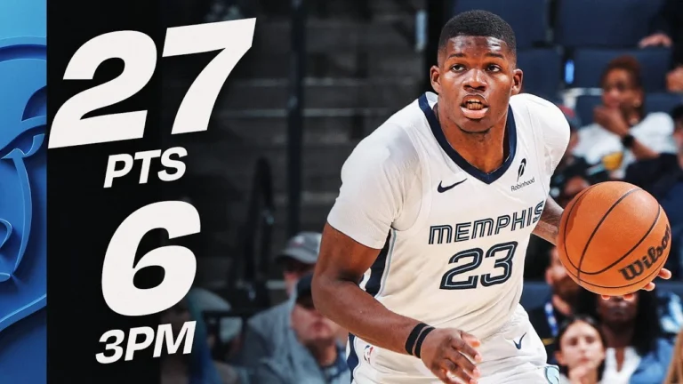 Cedric Coward COULD NOT MISS From Three! October 25, 2025