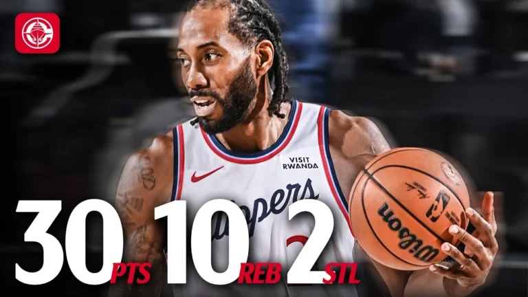 Kawhi Leonard Goes off for 30 POINTS vs Blazers