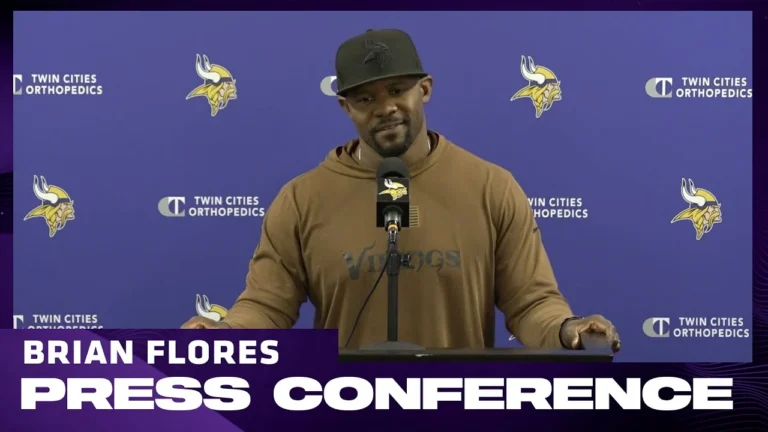 Brian Flores on Blake Cashman’s Impact, Improving Run Defense, Challenges of Facing Eagles Offense
