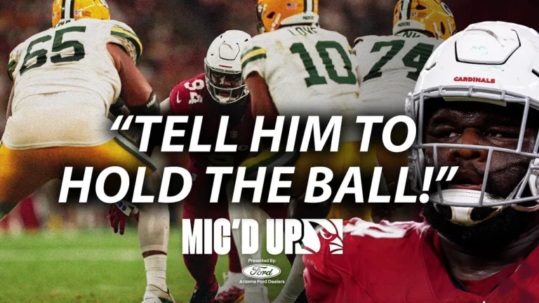 Dalvin Tomlinson You A Demon! Mic’d Up AZ Cardinals