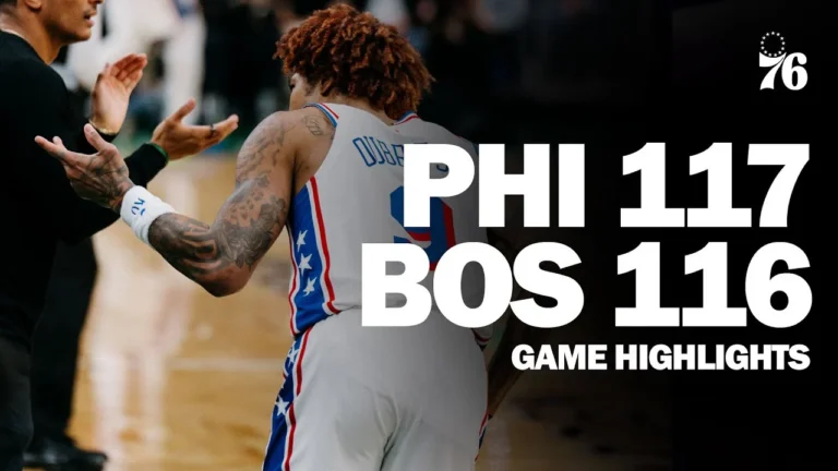 Game Highlights: Sixers Defeat Boston on Opening Night